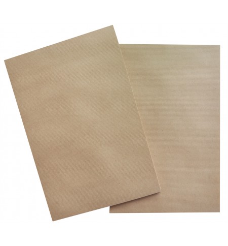 125 FEUILLES PAPIER KRAFT VERGE A3 90G