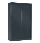 Armoire à rideaux H. 198 x L. 100 x P. 43 cm