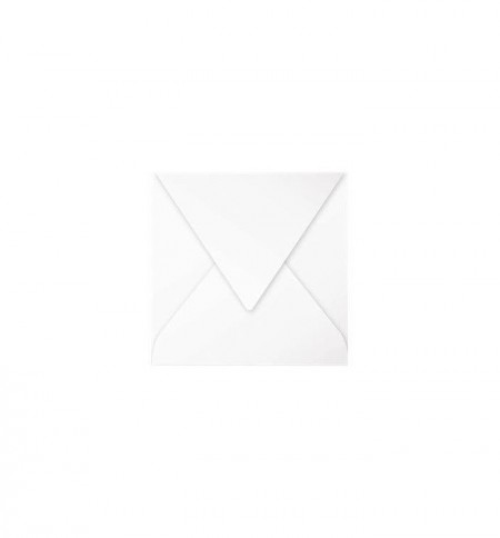 50 ENVELOPPES BLANCHES 120G 140X140MM AUTO ADH