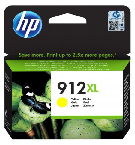 HP CARTOUCHE JET D'ENCRE 912XL 3YL83AE JAUNE / 432809