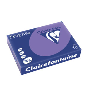 RAMETTE 500F REPRO CLAIREFONTAINE 80G A4 VIOLINE