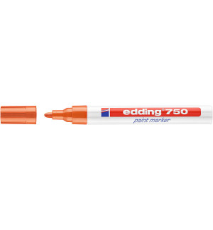 MARQUEUR PEINTURE ACRYLIQUE EDDING 750 ORANGE