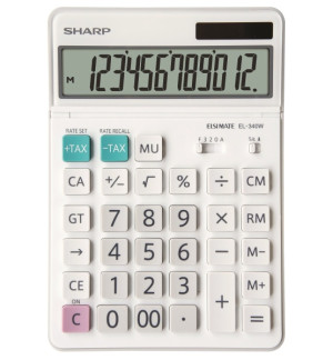 CALCULATRICE DE BUREAU SHARP EL-340W