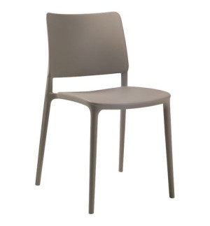 LOT DE 4 CHAISES JOY POLYPROPYLENE RENFORCE FIBRE DE VERRE