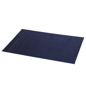 SOUS MAINS SIMILI CUIR RHODIARAMA BLEU NUIT