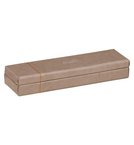 PLUMIER SIMILI CUIR RHODIARAMA TAUPE