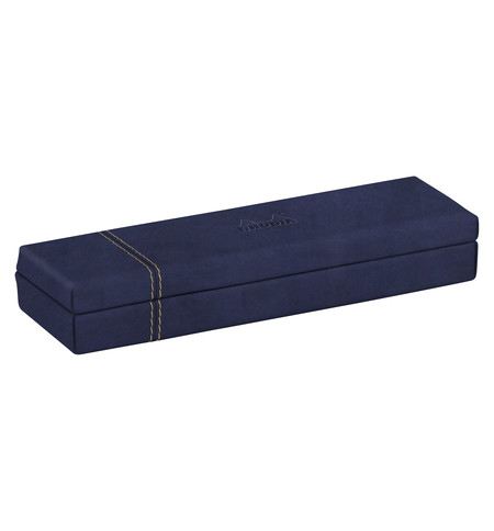 PLUMIER SIMILI CUIR RHODIARAMA BLEU NUIT