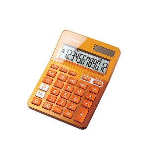 CALCULATRICE DE BUREAU CANON 12 CHIFFRES LS-123 ORANGE