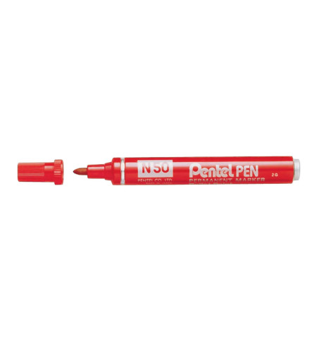 ECRN50R-marqueur-permanent-pentel-n50-rouge---pointe-ogive