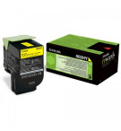 LEXMARK CARTOUCHE LASER 80C2HY0 JAUNE