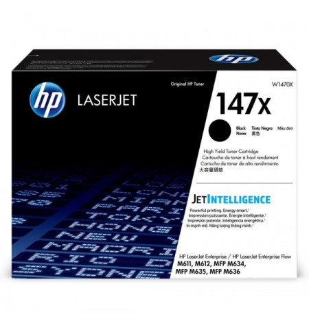 HP CARTOUCHE LASER 147X NOIRE W1470X