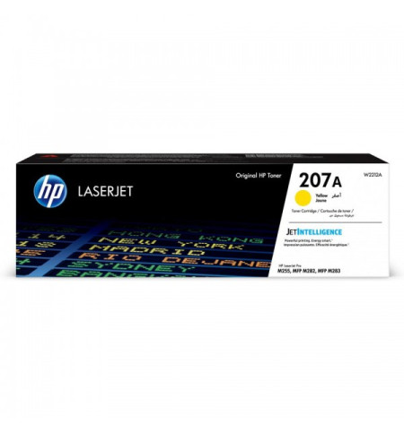 HP CARTOUCHE LASER 207A JAUNE W2212A / 432654