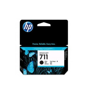 HP CARTOUCHE JET D'ENCRE 711 NOIRE CZ129A