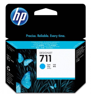 HP CARTOUCHE JET D'ENCRE 711 CYAN CZ130A