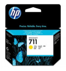 HP CARTOUCHE JET D'ENCRE 711 JAUNE CZ132A