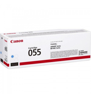 CARTOUCHE TONER LASER CANON  055 CYAN 3015C002