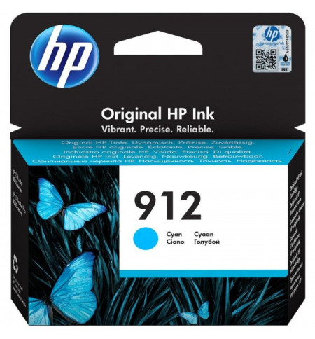 HP CARTOUCHE JET D'ENCRE 912 CYAN 3YL77AE