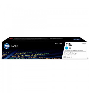 HP CARTOUCHE LASER 117A CYAN W2071A / 447030