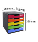 MODULE MODULO 5 TIROIRS- ARLEQUIN