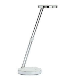 LAMPE BUREAU LED MAUL PUCK BLANCHE