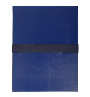 CHEMISE A SANGLE VELCRO 1 RABAT EN PIED 240X320mm - BLEU MARINE