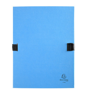 CHEMISE A SANGLE CLIP 240X320mm - BLEUE