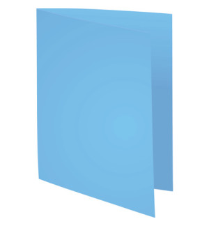 CHEMISES 240X320mm 170G BLEU VIF - PAQUET DE 100