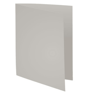 CHEMISES 240X320mm 170G GRIS - PAQUET DE 100