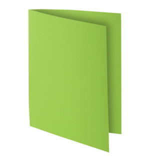 CHEMISES 240X320mm 210G VERT EMPIRE - PAQUET DE 100