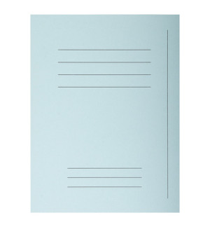 CHEMISES BLEUES AVEC IMPRESSION  240x320mm - PAQUET DE 50