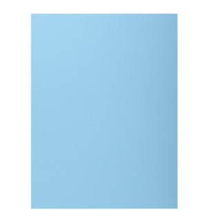 CHEMISES 250G BLEUES 1 RABAT 240x320mm - PAQUET DE 50