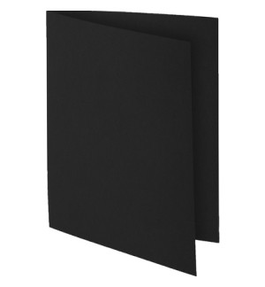 SOUS-CHEMISES 220X310mm 80G NOIRES - PAQUET DE 100