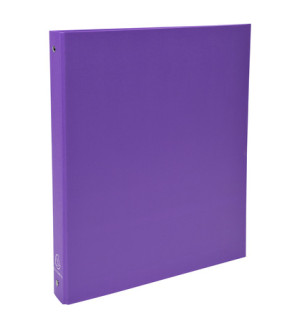 CLASSEUR A4 PVC 4 ANNEAUX VIOLET - DIAM.30mm