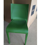 CHAISE EN POLYPROPYLENE NASSAU VERT HERBE  RAL 6010