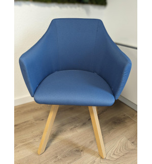 FAUTEUIL WIND BOIS BLEU