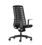 SIEGE ERGONOMIQUE PURE IS3 ACCOUDOIRS T 3D  NOIR - FINITION NOIR