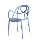 FAUTEUIL ETOILE P  POLYPROPYLENE BLEU P111