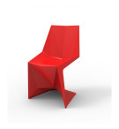 CHAISE DESIGN VOXEL ROUGE