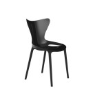 CHAISE DESIGN LOVE MINI COLORIS noir