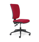 CHAISE ORION SS ACC TISSU BONDAI MECANISME  SYNCRO ROULETTES ROUGE