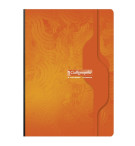 Cahier coloris assortis brochure souple dos toilé 7000 A4 192 pages petits carreaux 70 g