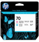 HP TETE IMPRESSION JET ENCRE N70 MAGENTA CLAIR / CYAN CLAIR