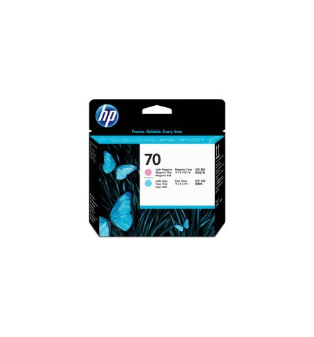 HP TETE IMPRESSION JET ENCRE N70 MAGENTA CLAIR / CYAN CLAIR