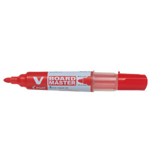 MARQUEUR EFFACABLE A SEC PILOT V BOARD MOYEN ROUGE