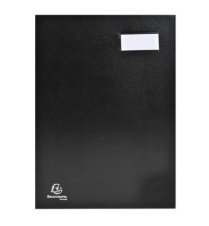 PARAPHEUR DOS TOILE 12 CASES - NOIR