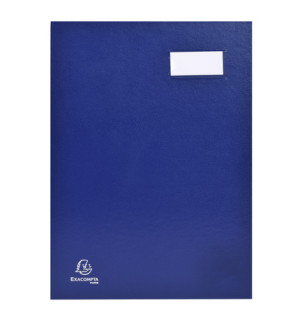 PARAPHEUR DOS TOILE 18 CASES - BLEU