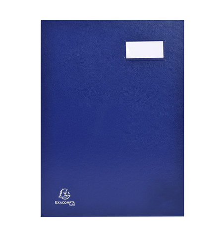 TRI9250B-parapheur-dos-toile-18-cases---bleu