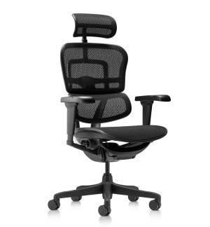 FAUTEUIL ERGONOMIQUE TECH ERGOHUMAN NOIR