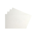 50 CARTES de correspondance A5 PAPIER BLANC 300G 100% RECYCLE