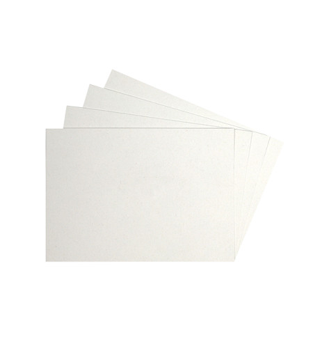 50 CARTES de correspondance A5 PAPIER BLANC 300G 100% RECYCLE